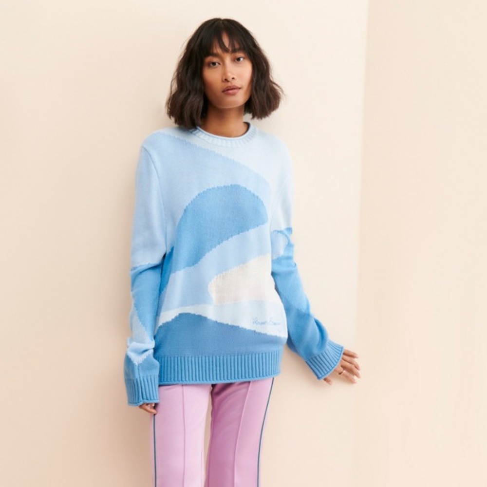House of Sunny Kelly landscape sweater - like new
